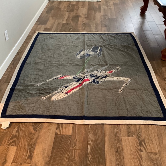 Pottery Barn Kids Bedding Pottery Barn Star Wars X Wing Quilt